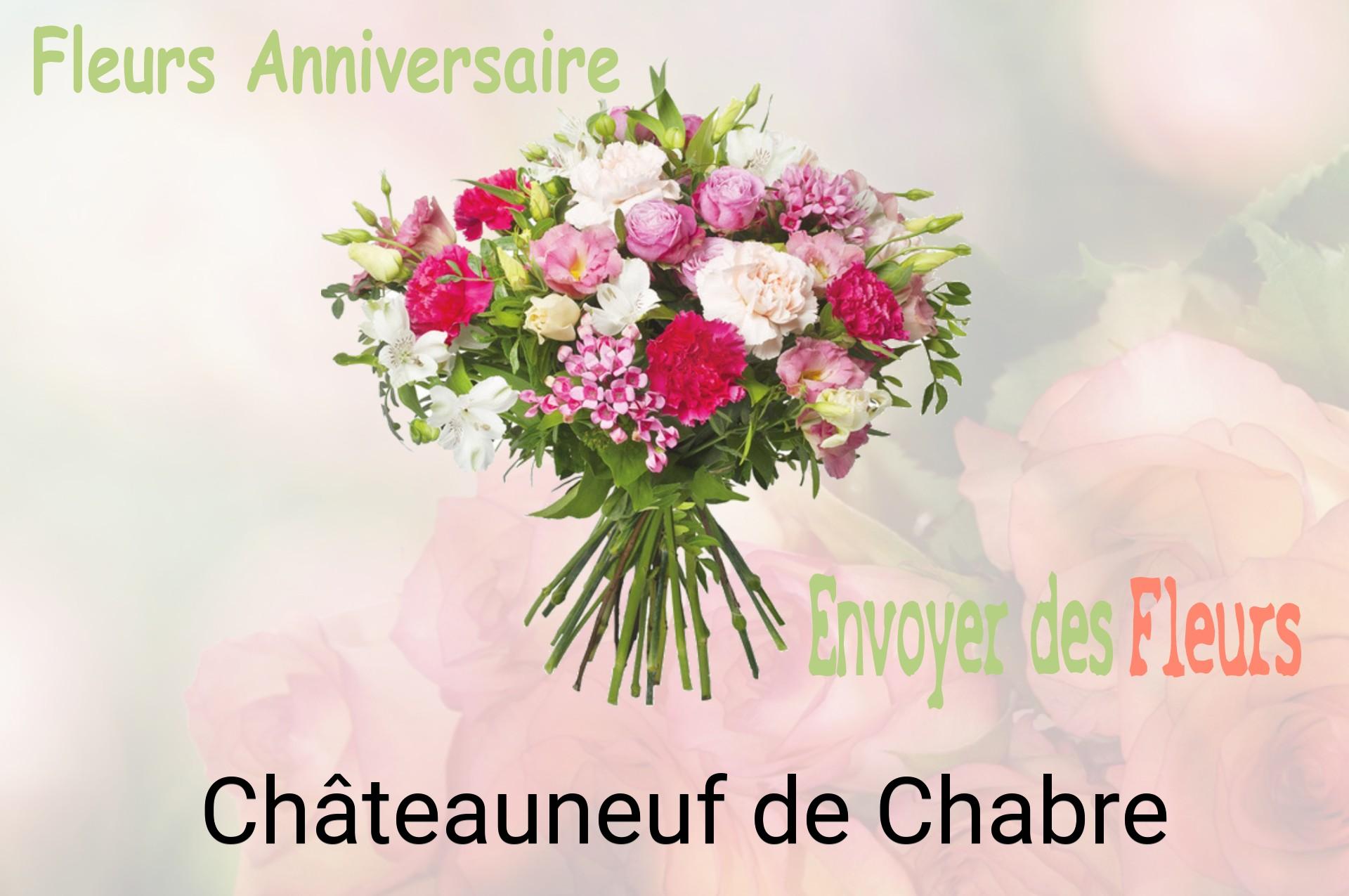 Bouquet de fleurs d’anniversaire livré à Châteauneuf-de-Chabre