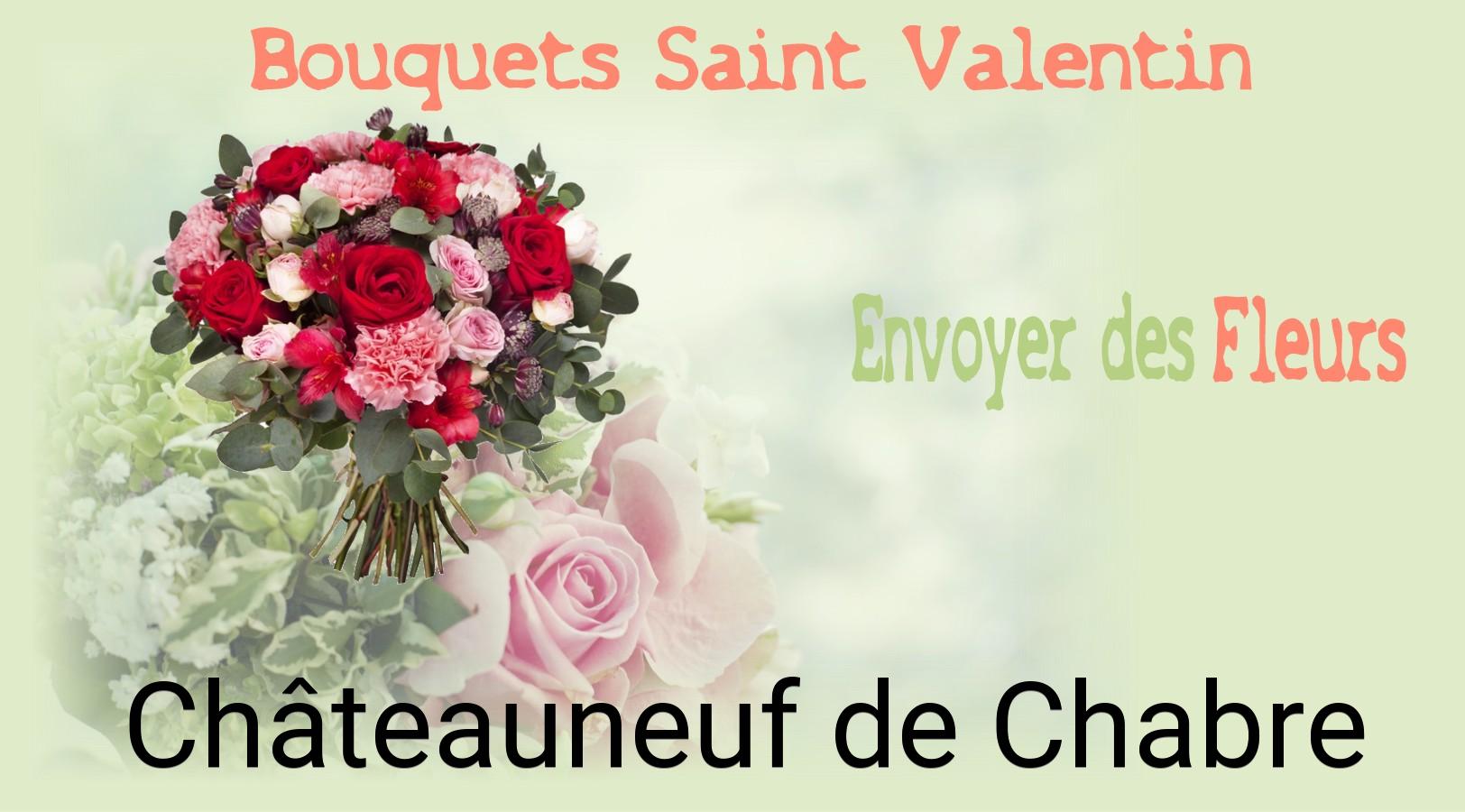 Roses de Saint-Valentin livrées à Châteauneuf-de-Chabre
