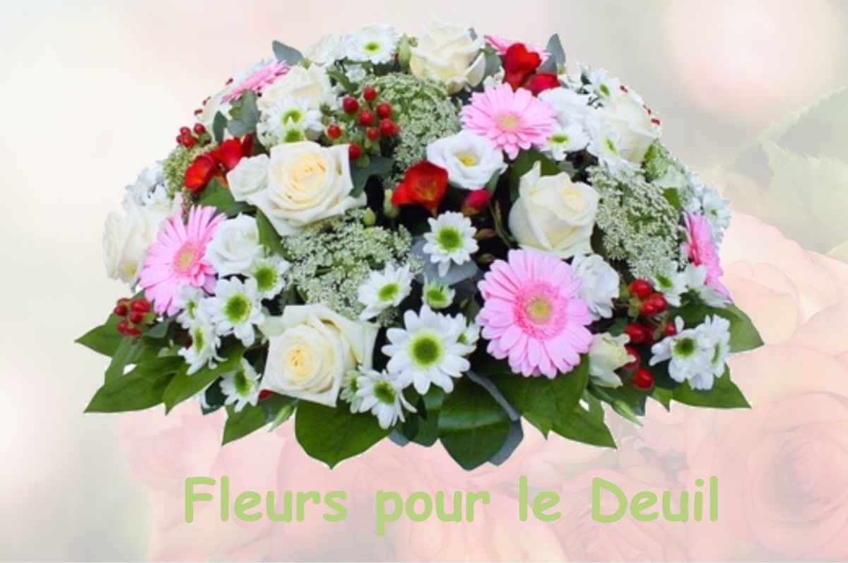 fleurs deuil CHATEAUNEUF-DE-CHABRE